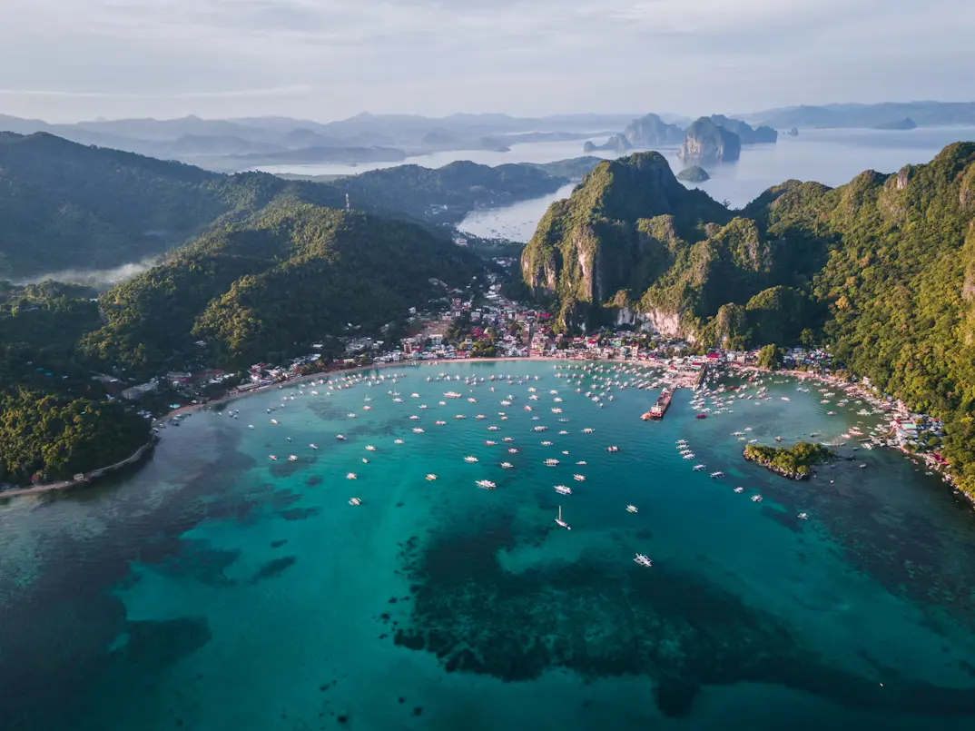 Scenic travel destination